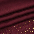 Limited Collection Sparkling Sequin Scarf (One Size, 180 x 70cm) - Purple_8353999_4