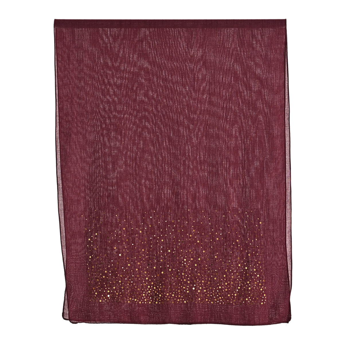 Limited Collection Sparkling Sequin Scarf (One Size, 180 x 70cm) - Purple V32515834 7
