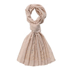 Limited Collection Sparkling Sequin Scarf (One Size, 180 x 70cm) - Beige_8354000