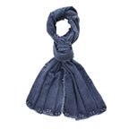 Limited Collection Embelished Season Shawl Shawl (180 x 70 Cm) - Blue_8354218_4