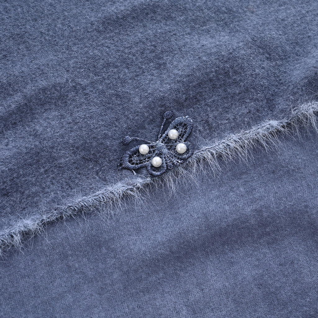 Limited Collection Embelished Season Shawl Shawl (180 x 70 Cm) - Blue_8354218_6