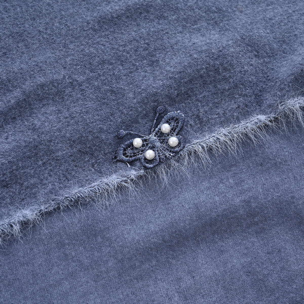 Limited Collection Embellished Season Shawl Shawl (180 x 70 Cm) - Blue V32515983 7