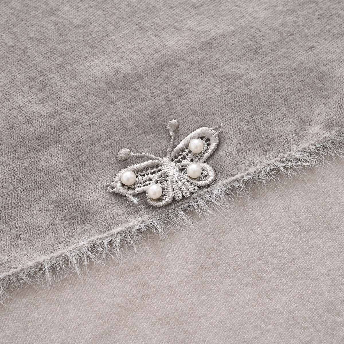 Limited Collection Embellished Season Shawl Shawl (180 x 70 Cm) - Grey 8354220 7