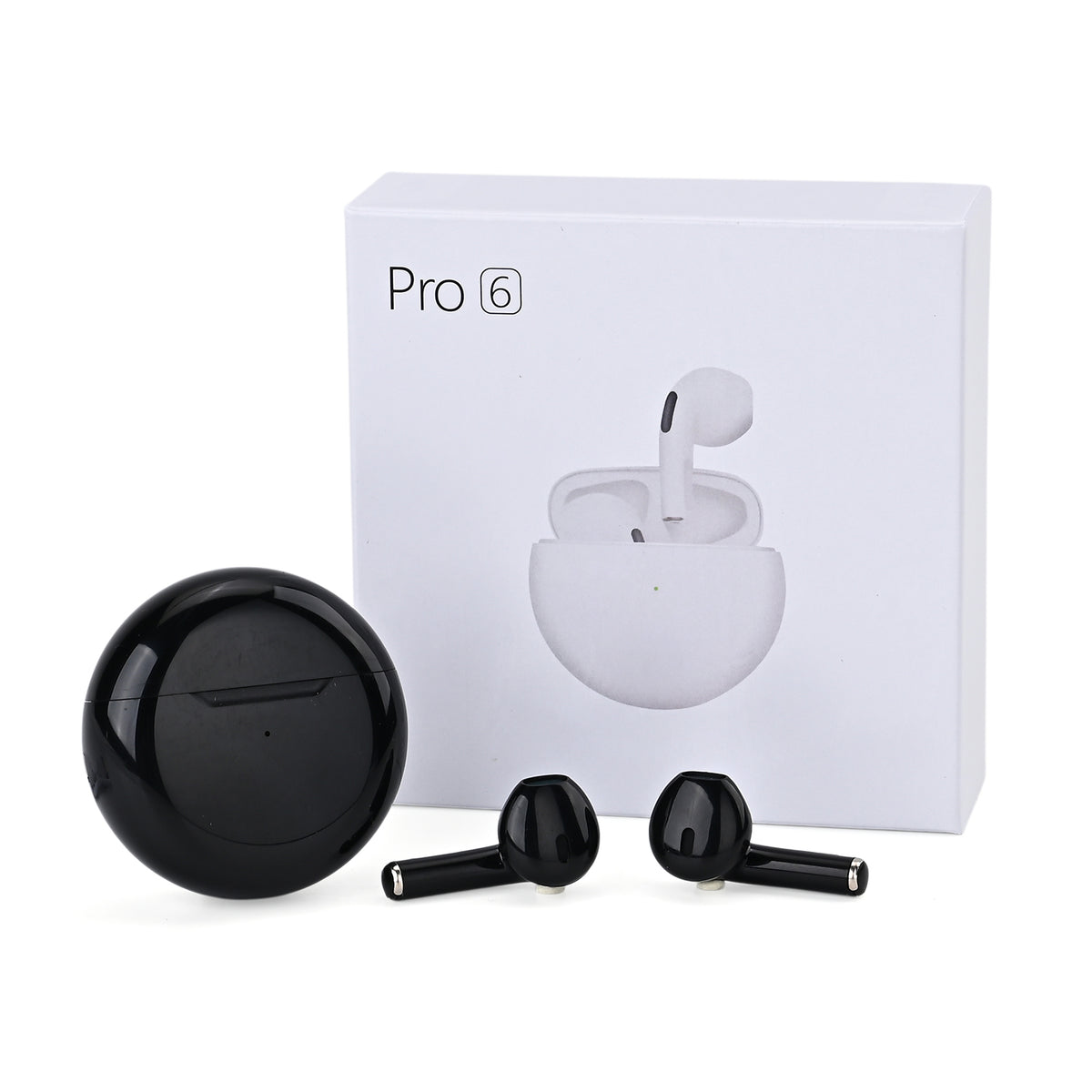 Sleek Ergonomic TWS Earbuds with 150mAh Charging Case and 2-3 Hours Playtime - Black V32667653 0
