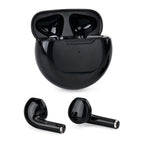 Sleek Ergonomic TWS Earbuds with 150mAh Charging Case and 2-3 Hours Playtime - Black_8354262_3