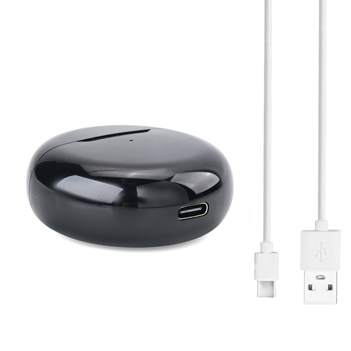 Sleek Ergonomic TWS Earbuds with 150mAh Charging Case and 2-3 Hours Playtime - Black V32667653 8