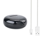 Sleek Ergonomic TWS Earbuds with 150mAh Charging Case and 2-3 Hours Playtime - Black_8354262_8