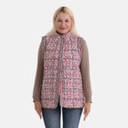 La Marey Chelsea Floral Print Gilet (Size 8-10) - Red_8355022