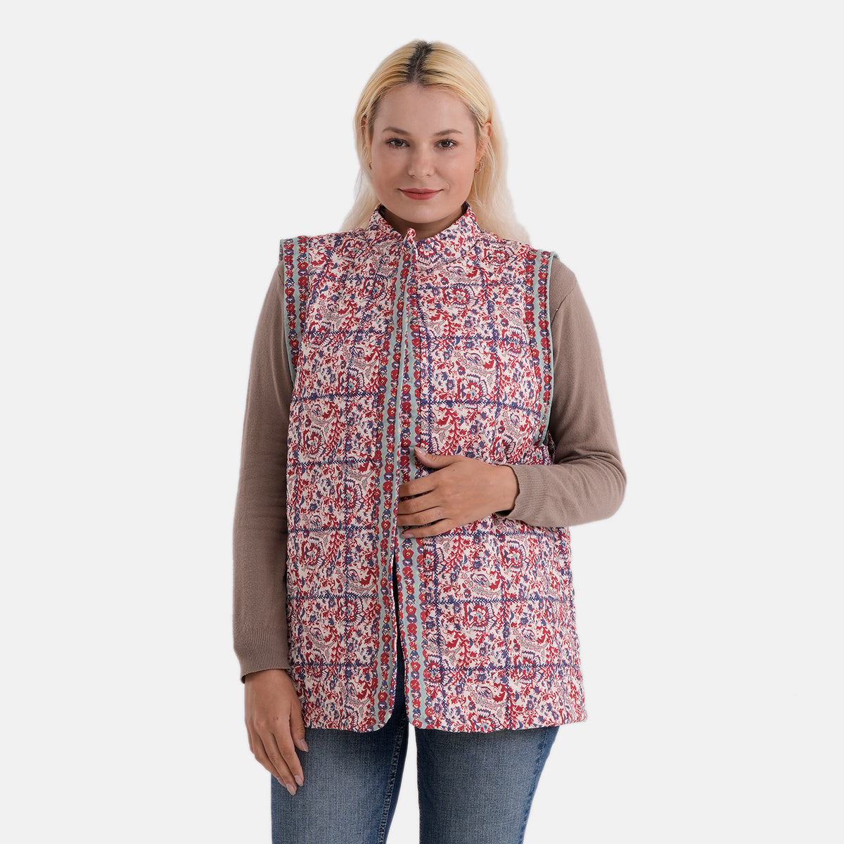 La Marey Chelsea Floral Gilet V32581224 4