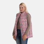 La Marey Chelsea Floral Print Gilet (Size 12 - 14 ) - Red_8355023_4