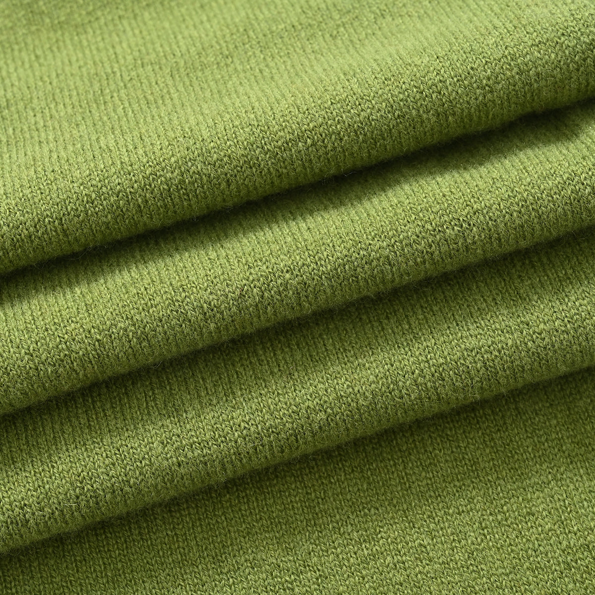 La Marey 100% Super Soft Wool Triangle Neck Scarf (103 x 34cm, One Size) - Green V32566210 7