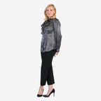 Best Seller Marina Kaneva Bow Tie Top (Size 8) - Silver_8355837_2