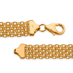 Italian Made - 9K Yellow Gold Bismark Bracelet (Size 7.50) with Lobster Clasp, Gold Wt. 5.50 Gms._8356391_3