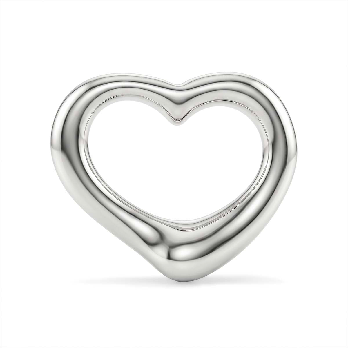 Sterling Silver Open Heart Pendant 8356469 0