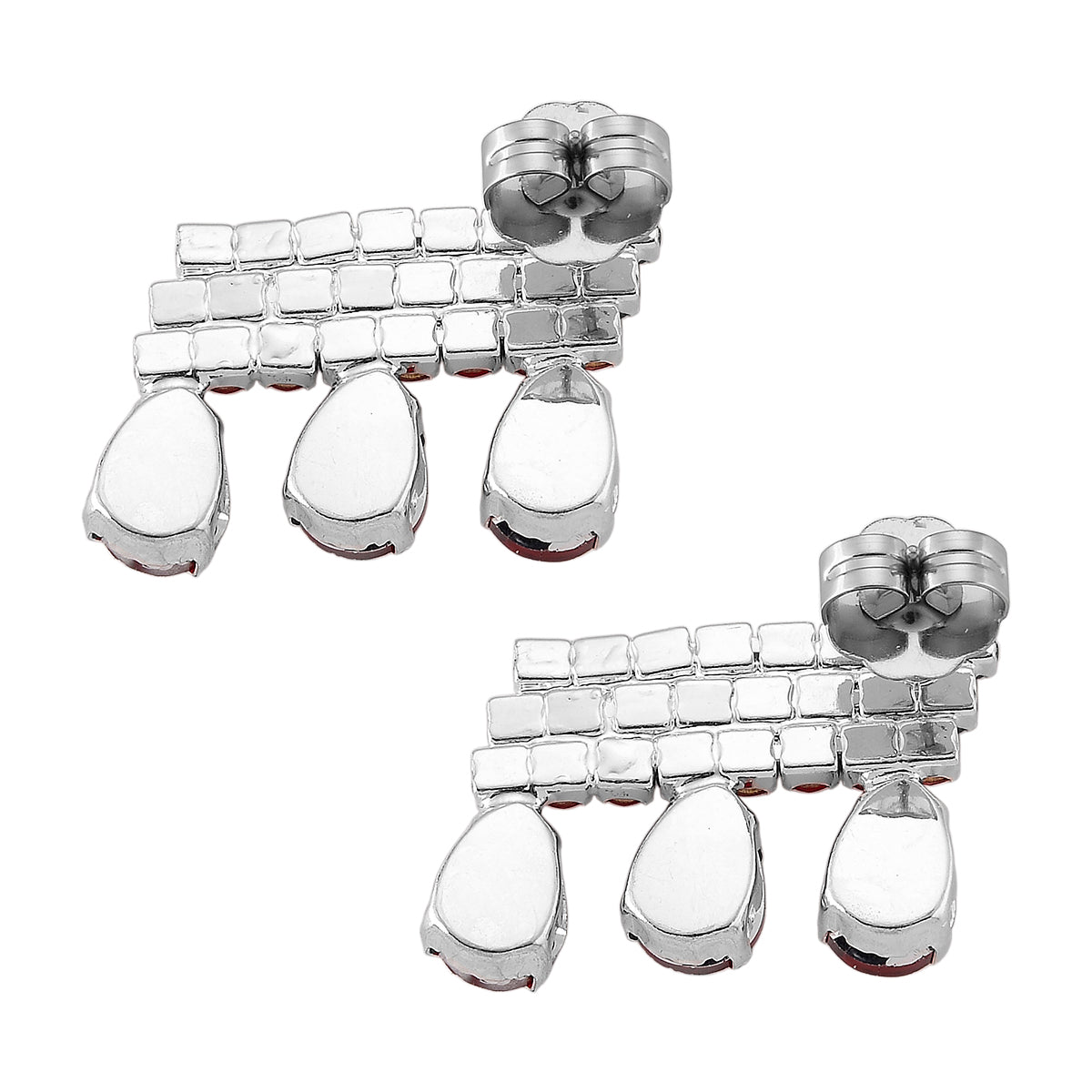 Australian Magic Red Crystal Earring with Push Back 8356628 3