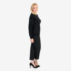 Pure And Natural Super Soft Sparkling Jumper (Size 12) - Black_8357501_4