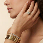Luxuriant 18K Yellow Gold IGI Certified Lab Grown Diamond (VS/EF) Ring 3.00 Ct._8358122_2