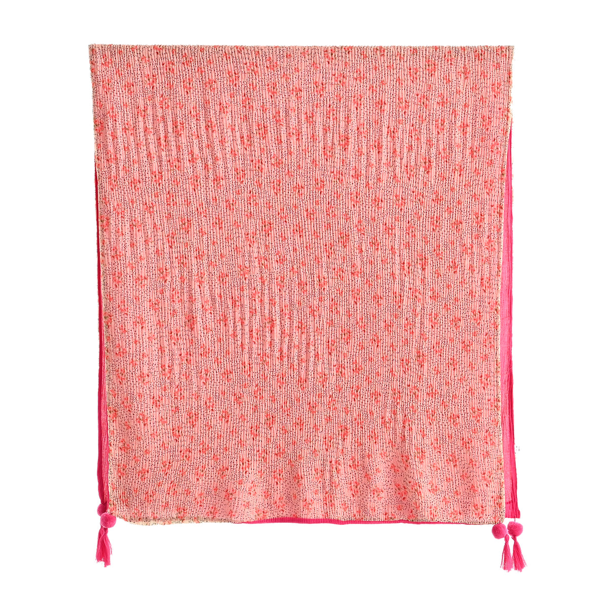 Limited Collection Reversible Floral Shawl (70 x 180 cm) - Pink V32565909 2