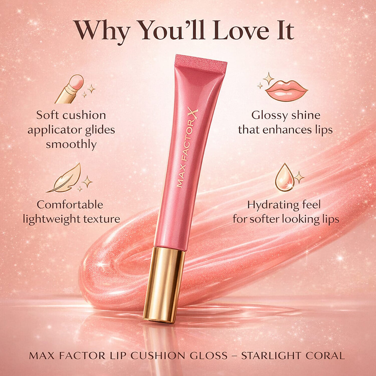 Max Factor Lip Cushion Gloss - Starlight 8359811 3