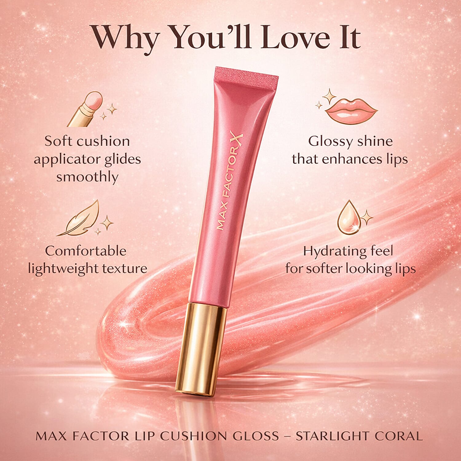 Max Factor Lip Cushion Gloss - Starlight 8359811 3
