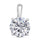 Lab Grown Diamond Heart Pendants