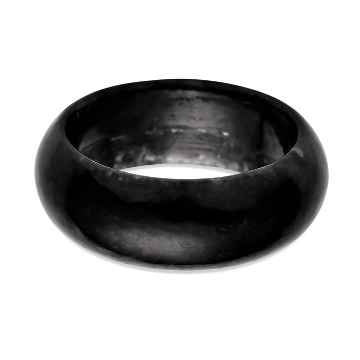 Black Jade Band Ring 25.00 Ct 8361027 1