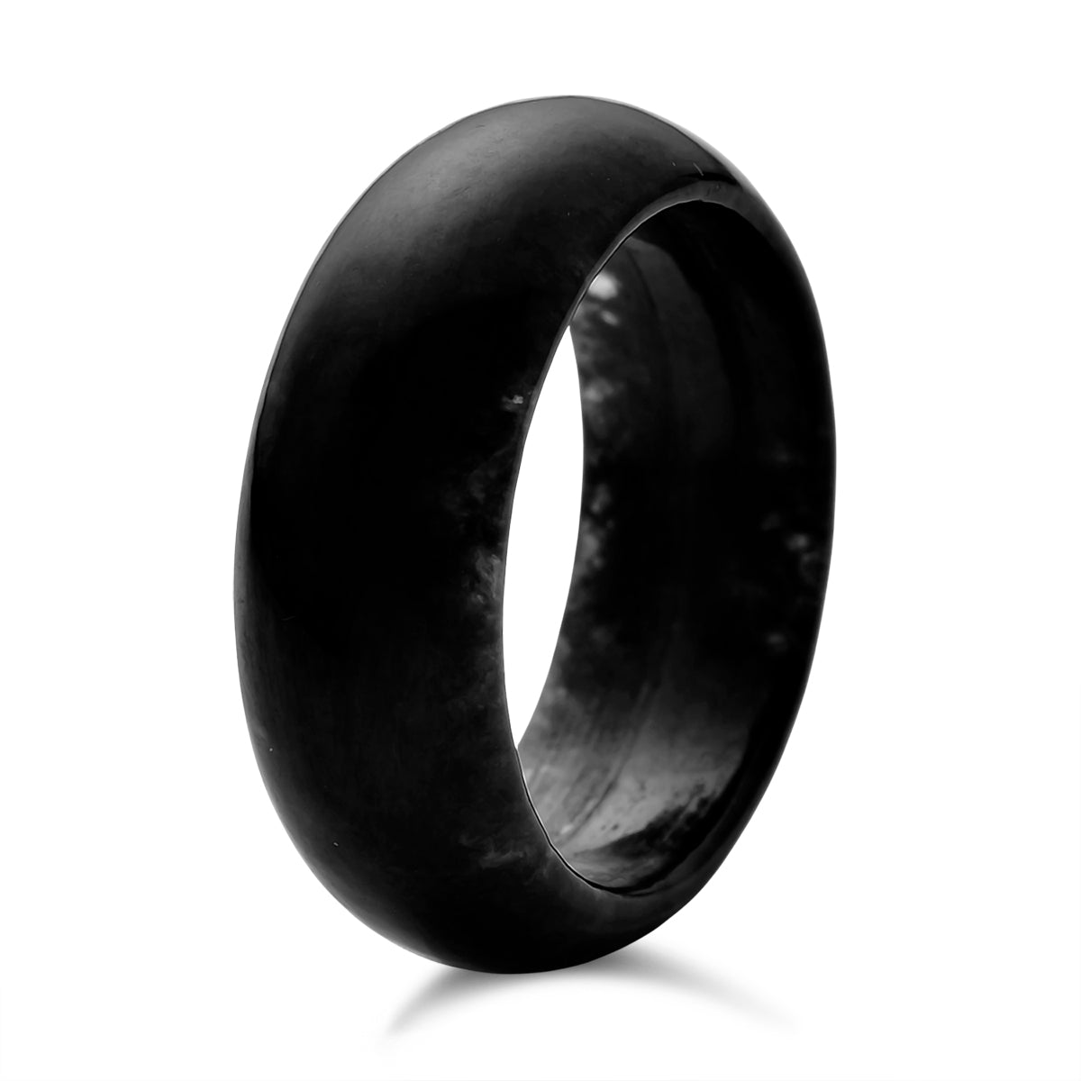Black Jade Band Ring 25.00 Ct V32489078 4