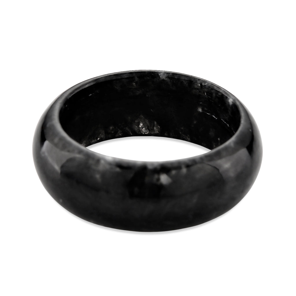 Black Jade Band Ring 25.00 Ct_8361032_4