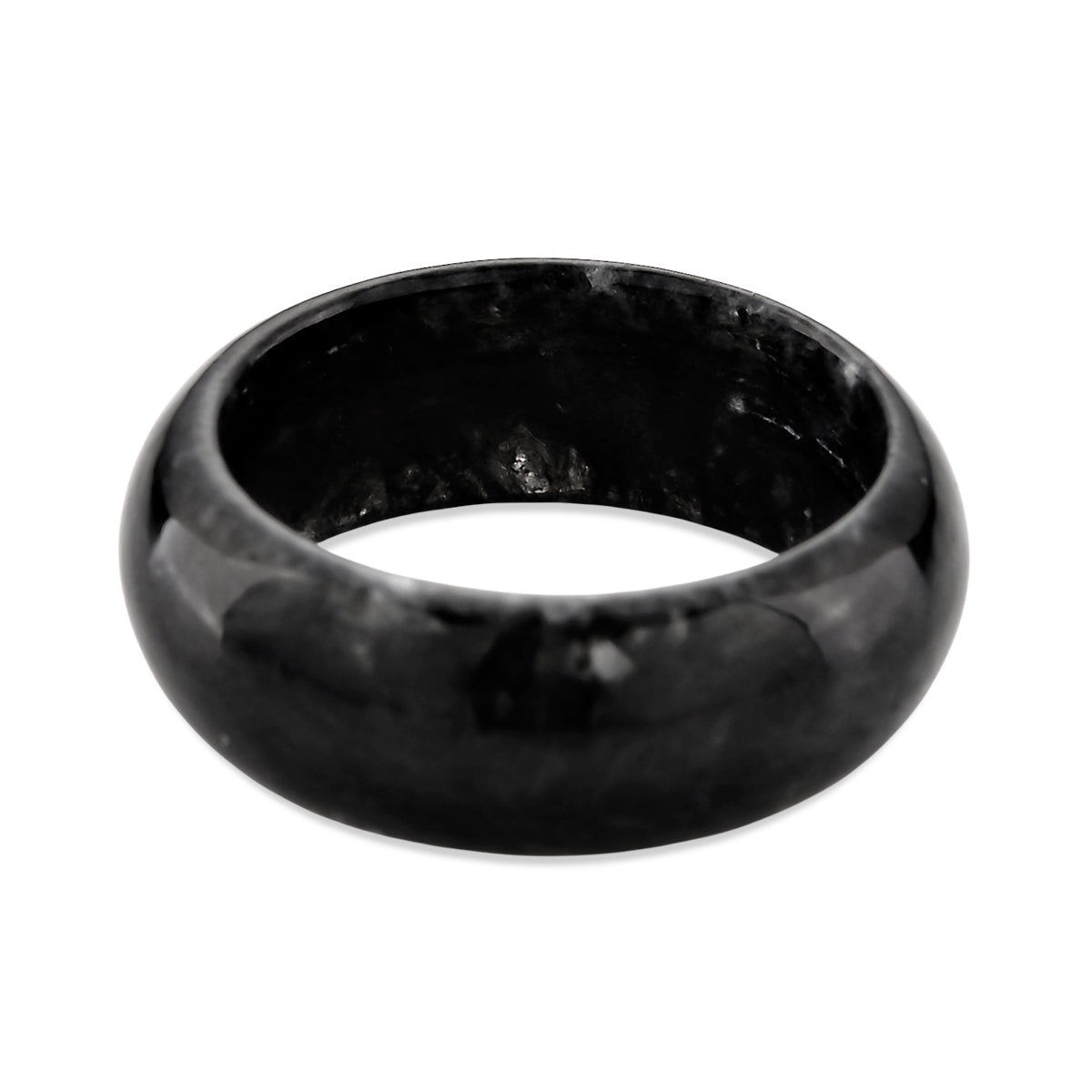 Black Jade Band Ring 25.00 Ct V32489078 5