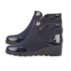 Shoertee Comfort Ladies Shoe (Size - 6) - Navy_8361889_1