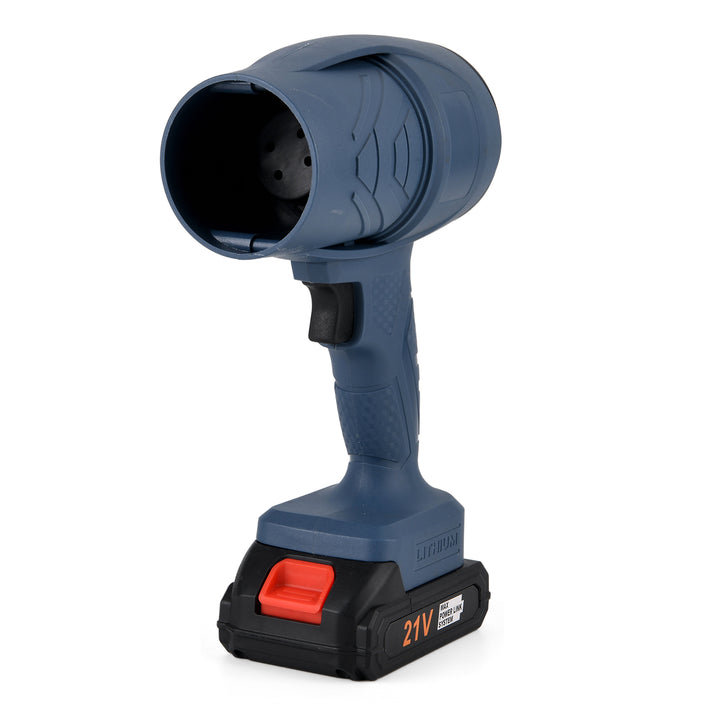 Cordless Power Blower - Leaves, Mess, Dust, Snow - 30 Min Run Time, 6000mah Battery, 1 year warranty - Blue 8362617 1