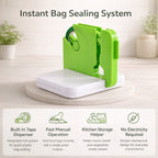 LIVMORE Bag Sealer - Keep Food Fresher - Seal Bags and Packets (20.5cm) - Green_8363200_1