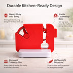 LIVMORE Bag Sealer - Keep Food Fresher - Seal Bags and Packets (20.5cm) - Red_8363201_2