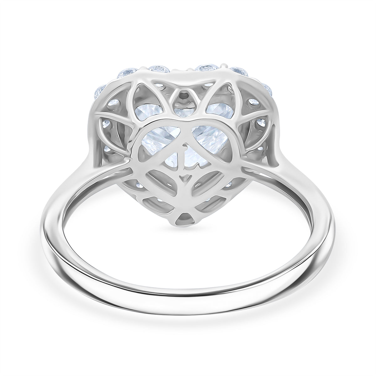 LUXURIANT 3.5 Ct. Lab Grown Diamond Halo Ring in 950 Platinum, IGI Certified 8366825 4