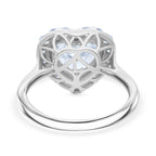 Luxuriant 950 Platinum IGI Certified Lab Grown Diamond (VS/EF) Heart Ring 3.51 Ct, Platinum Wt. 5.70 Gms._8366825_4