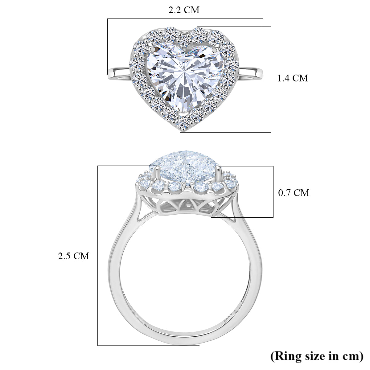 LUXURIANT 3.5 Ct. Lab Grown Diamond Halo Ring in 950 Platinum, IGI Certified 8366825 5