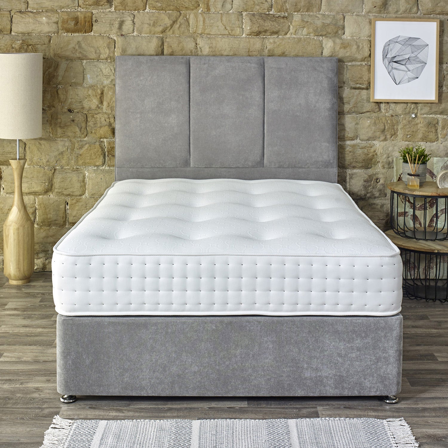 Renoir Hybrid 1000 Pocket Sprung and Memory Foam Mattress by Starry Nights - Double (135 x 190 cm) 8367854 6