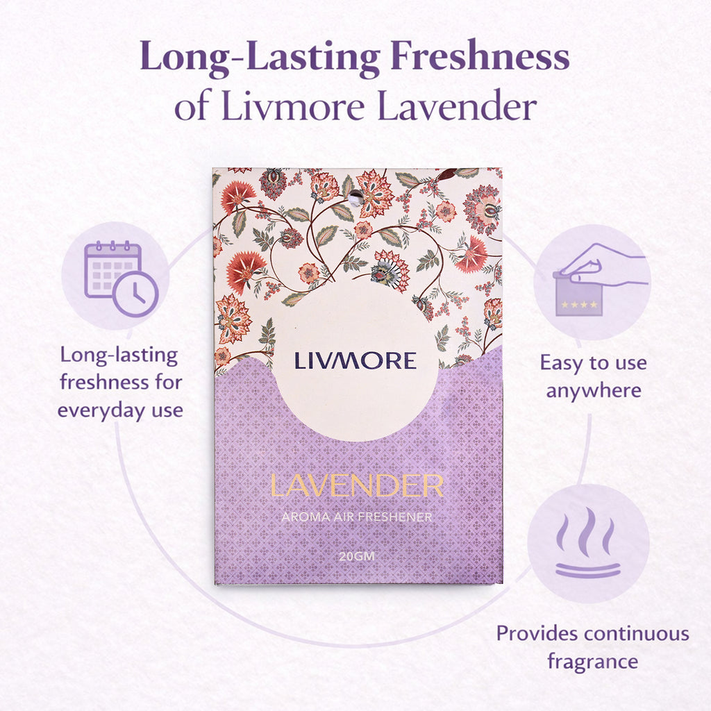 Livmore Set of 10 Lavender Fragrance Sachets (Size 8 x 9Cm)_8373660_2
