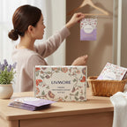 Livmore Set of 10 Lavender Fragrance Sachets (Size 8 x 9Cm)_8373660_4
