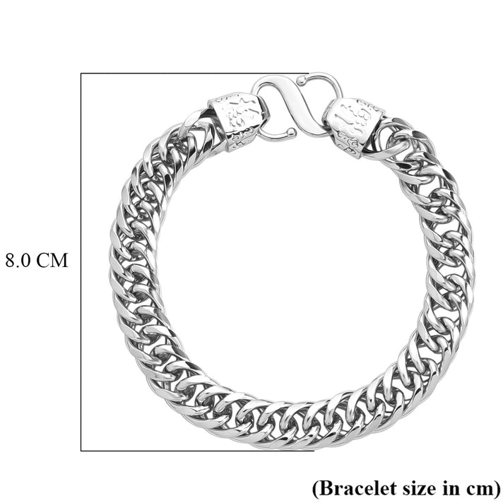 Fancy Bracelet (Size - 8.5) Pure White Brass 8374831 2
