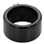 D'Joy Moissanite & Boots Black Jade Band Celestial Band Ring in Rhodium Overlay Sterling Silver 25.33 Ct._8375069_5
