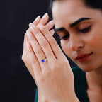 950 Platinum AAAA Tanzanite Ring, Platinum Wt.4.77 Gms  1.500  Ct._8375331_2
