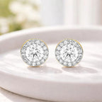 NY Close Out- 14K Yellow Gold Lab Grown Diamond (VS-GH) Earring with Push Back 2.00 Ct.