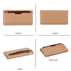 La Marey - Set of 2 RFID Blocking Wallet & Card Holder - Khaki & Burgundy_8377008_4