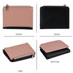 La Marey - Set of 2 RFID Blocking Wallet & Card Holder - Black & Pink_8377065_7