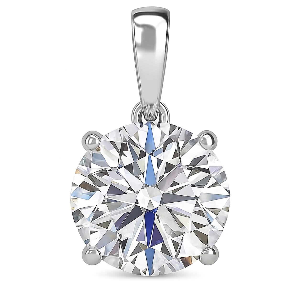 Luxuriant 950 Platinum VS Lab Grown Diamond EF, VS Pendant, Platinum Wt.6.5 Gms  10.000  Ct. 8377345 0