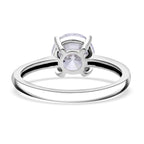 9K White Gold Lab Grown Diamond (I1-I2/GH) Solitaire Ring 2.00 Ct._8377396_3