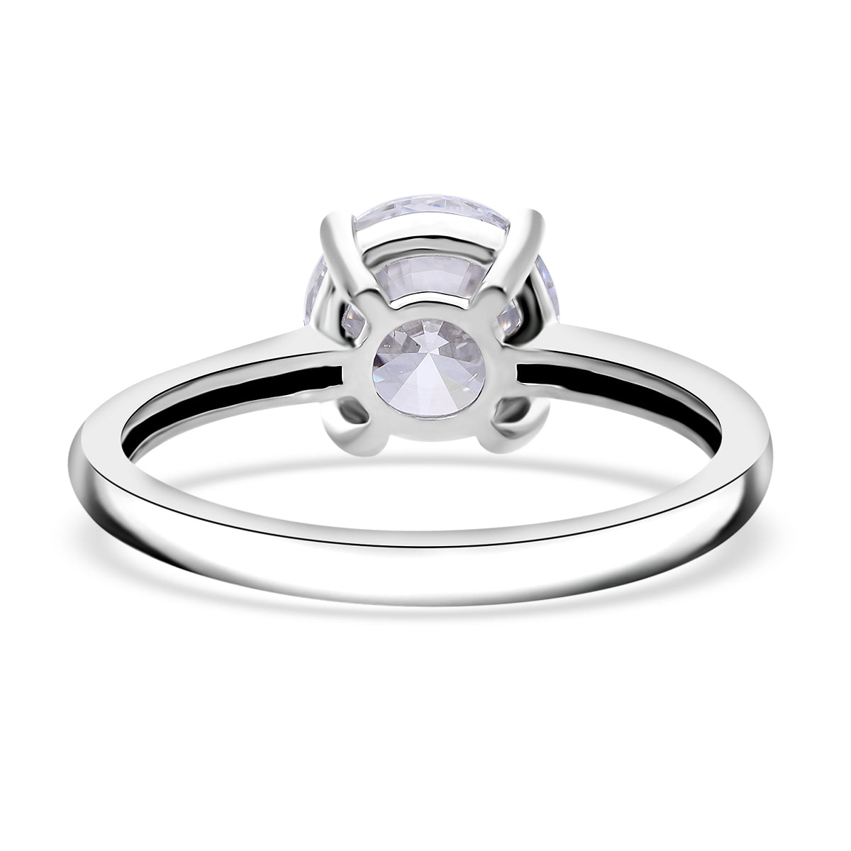 9K White Gold I1-GH Lab Grown Diamond Ring 2.00 Ct. 8377396 4