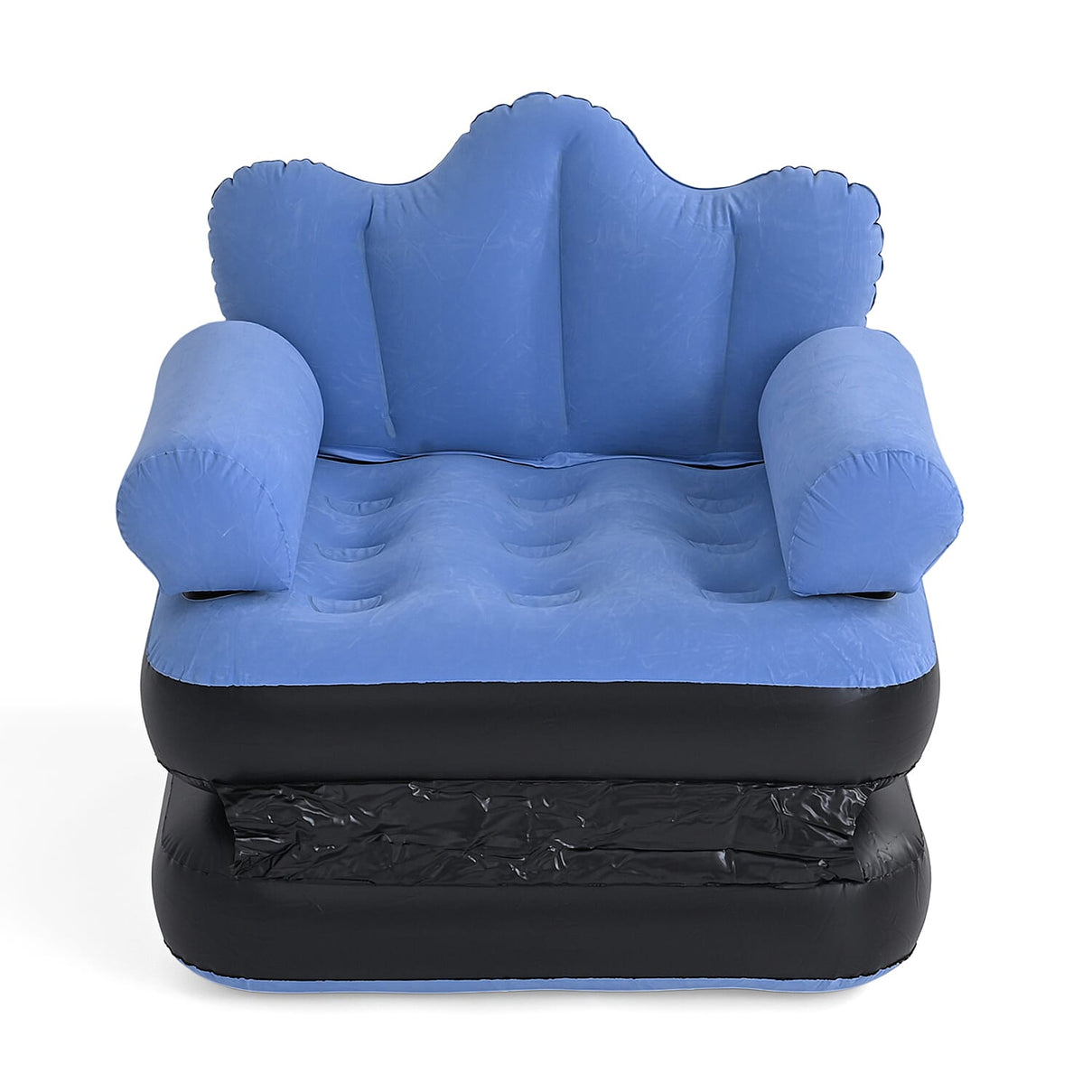 Inflatable Chair / Sofa Bed with Armrest (178 cm) - Blue V32518498 5