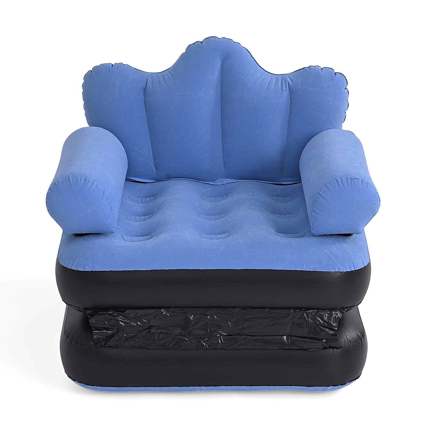 Inflatable Chair / Sofa Bed with Armrest (178 cm) - Blue V32518498 5